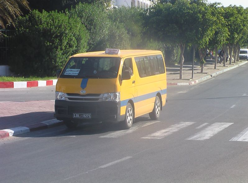 Sammeltaxi Louage Port El Kantaoui Tunesien