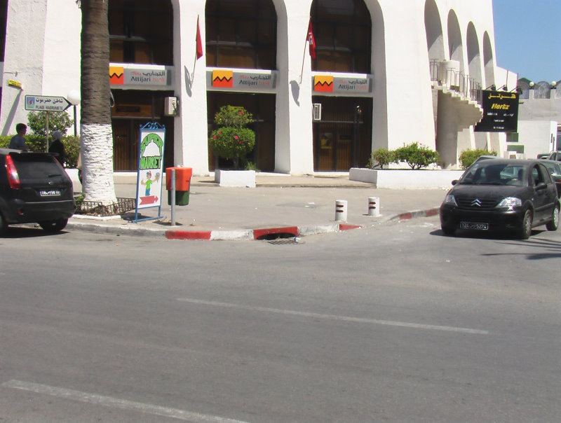 Tunisia No-Parking Zone