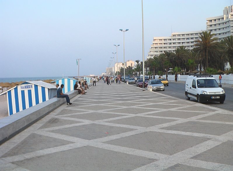 Sousse Zentrum Strandpromenade